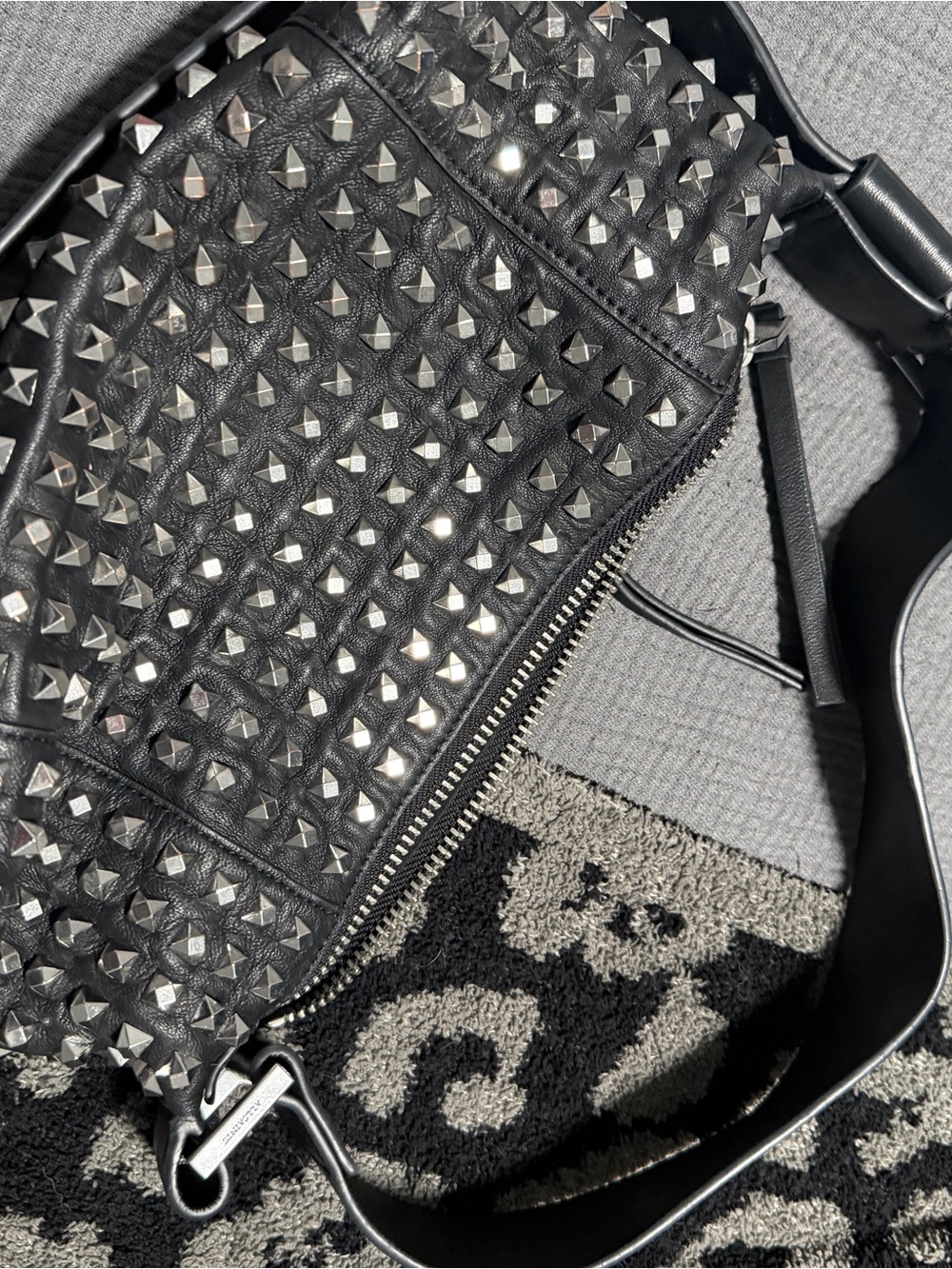 All saints Studded vela Bag - Picture 7 of 8